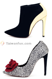 Artistically-inspired ladies footwear dominates this season