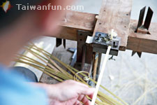 Bamboo weaving master Liu Qin-lin