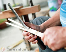 Bamboo weaving master Liu Qin-lin
